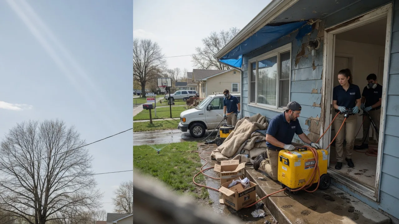 Basement Flood Cleanup in Dixon, IL near me